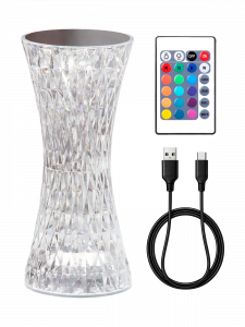 Светильник декоративный настольный ночник RGB Огонёк OG-LDP33